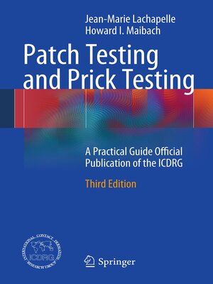 cover image of Patch Testing and Prick Testing